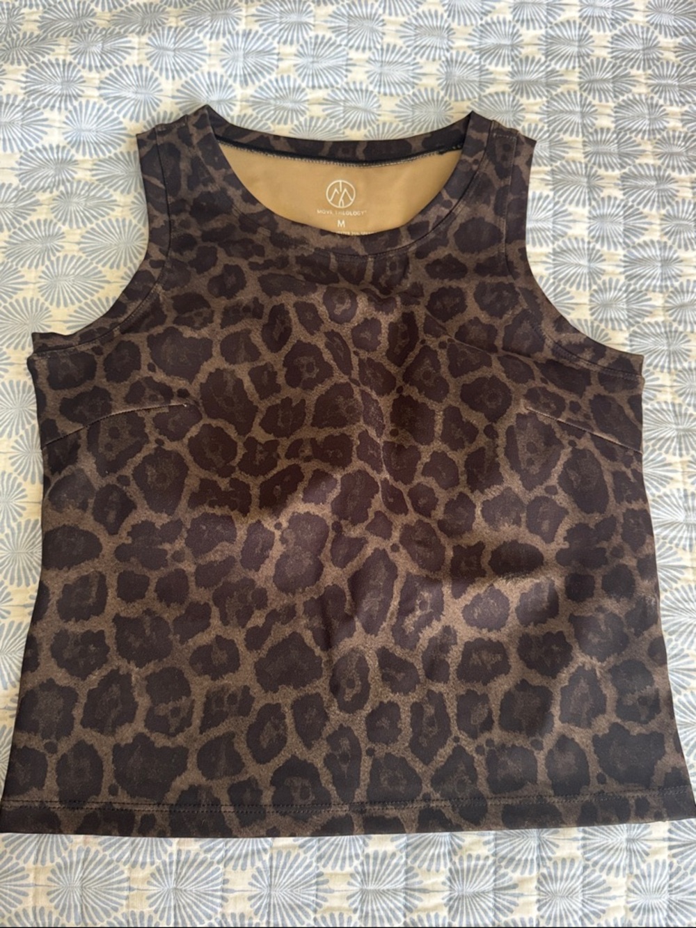 Animal Print athletic top
